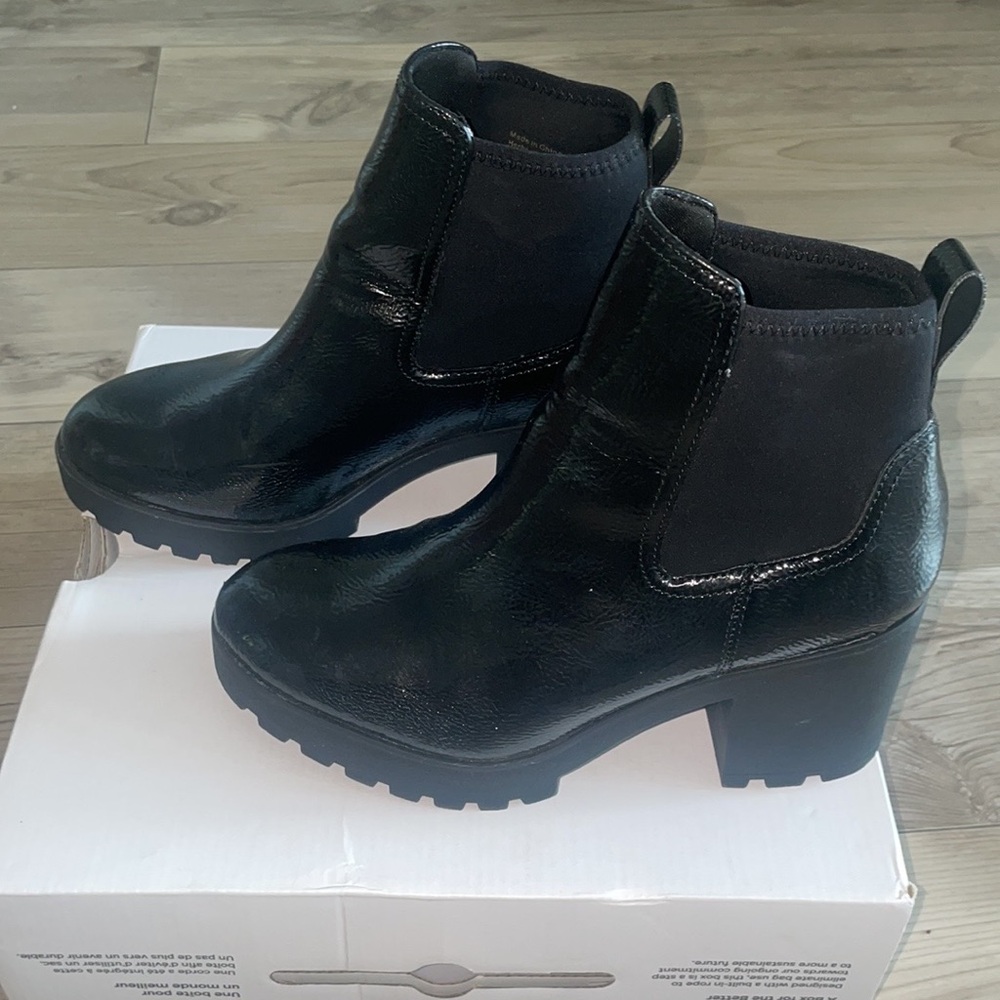 Aldo Olenka Black Women's Ankle Platform Boot